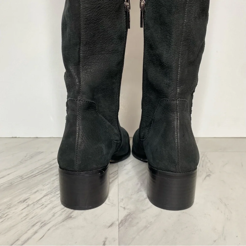 Vince Camuto Black Kreston Over The Knee Boot 6 1/2 M